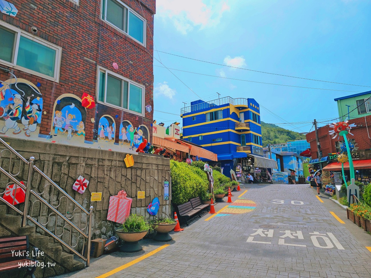 韓國景點》釜山甘川洞文化村，小王子彩繪壁畫村必拍熱點/交通 - yuki.tw