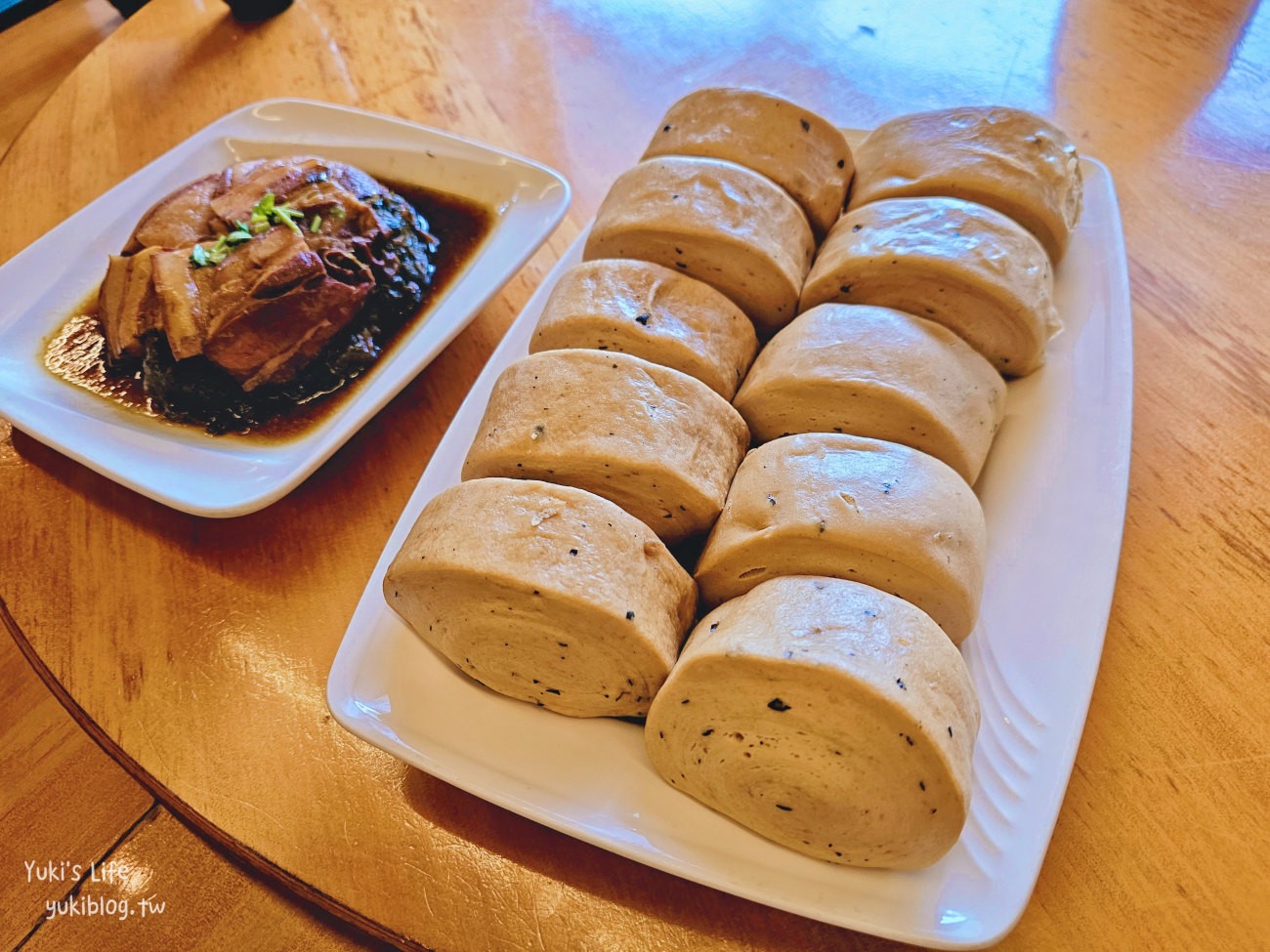 苗栗公館美食：棗莊古藝庭園膳坊，附親子區玩沙坑餵魚，家人聚餐好去處~ - yuki.tw