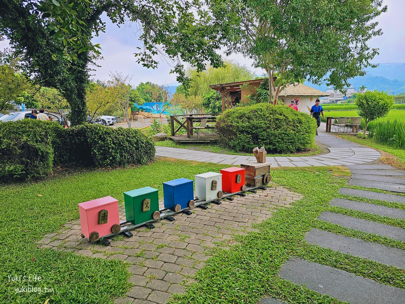 苗栗公館美食：棗莊古藝庭園膳坊，附親子區玩沙坑餵魚，家人聚餐好去處~ - yuki.tw