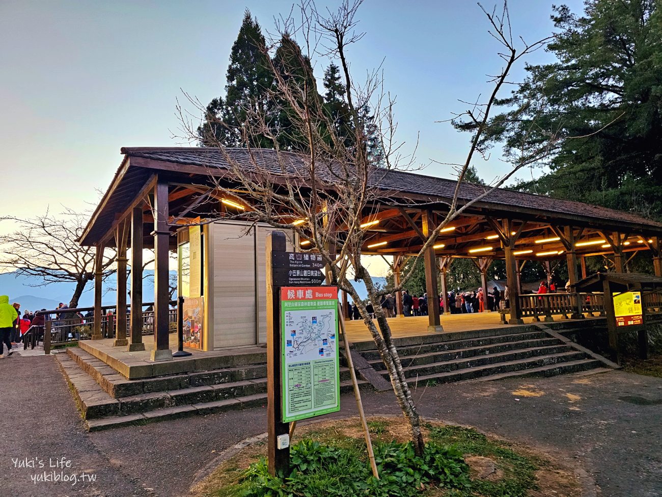 嘉義景點》阿里山看日出攻略，如何搭阿里山電動遊園車呢？ - yuki.tw