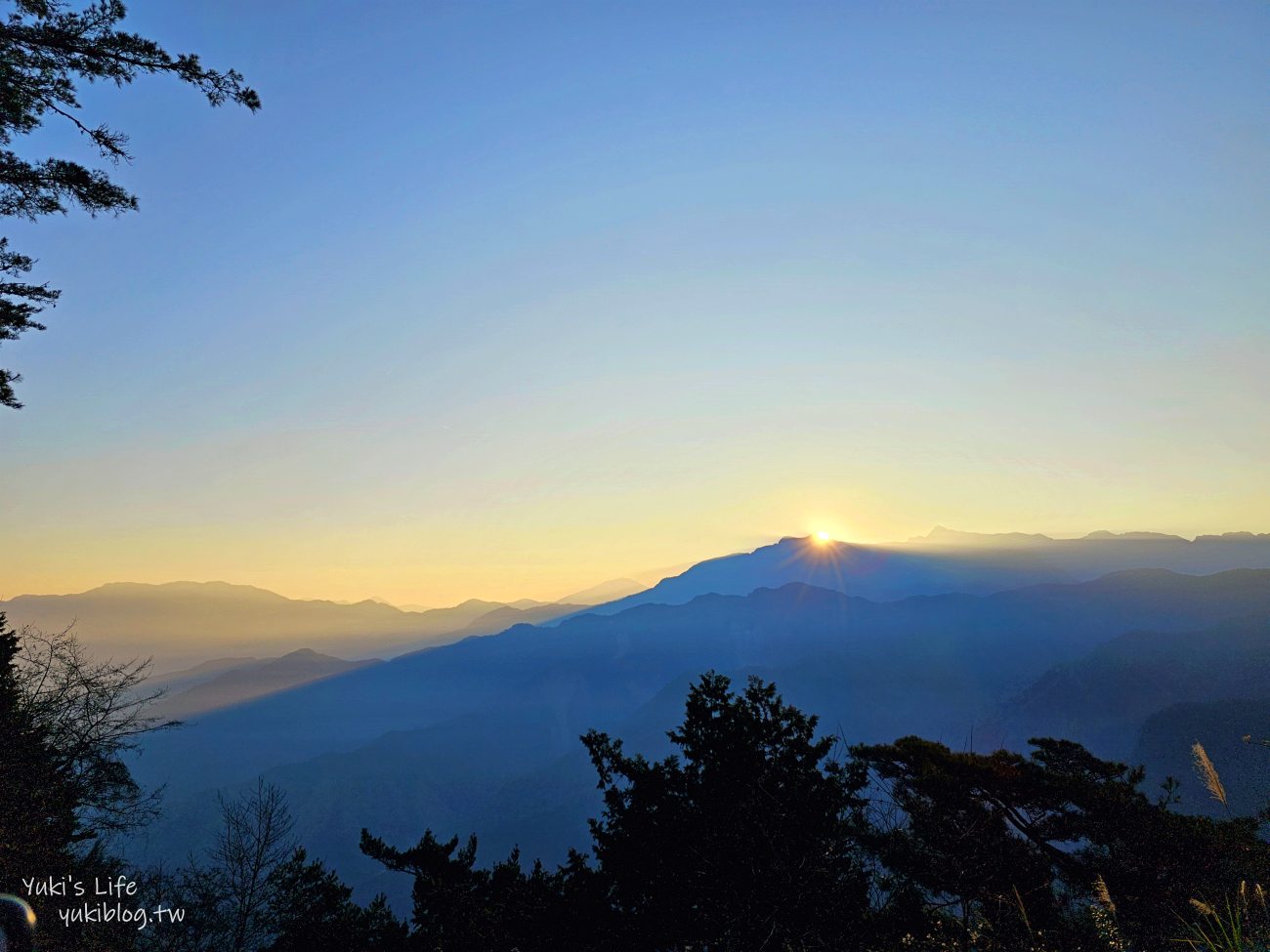 嘉義必訪！阿里山賞日出攻略！阿里山車站買票搭小火車到祝山觀日平台 - yuki.tw