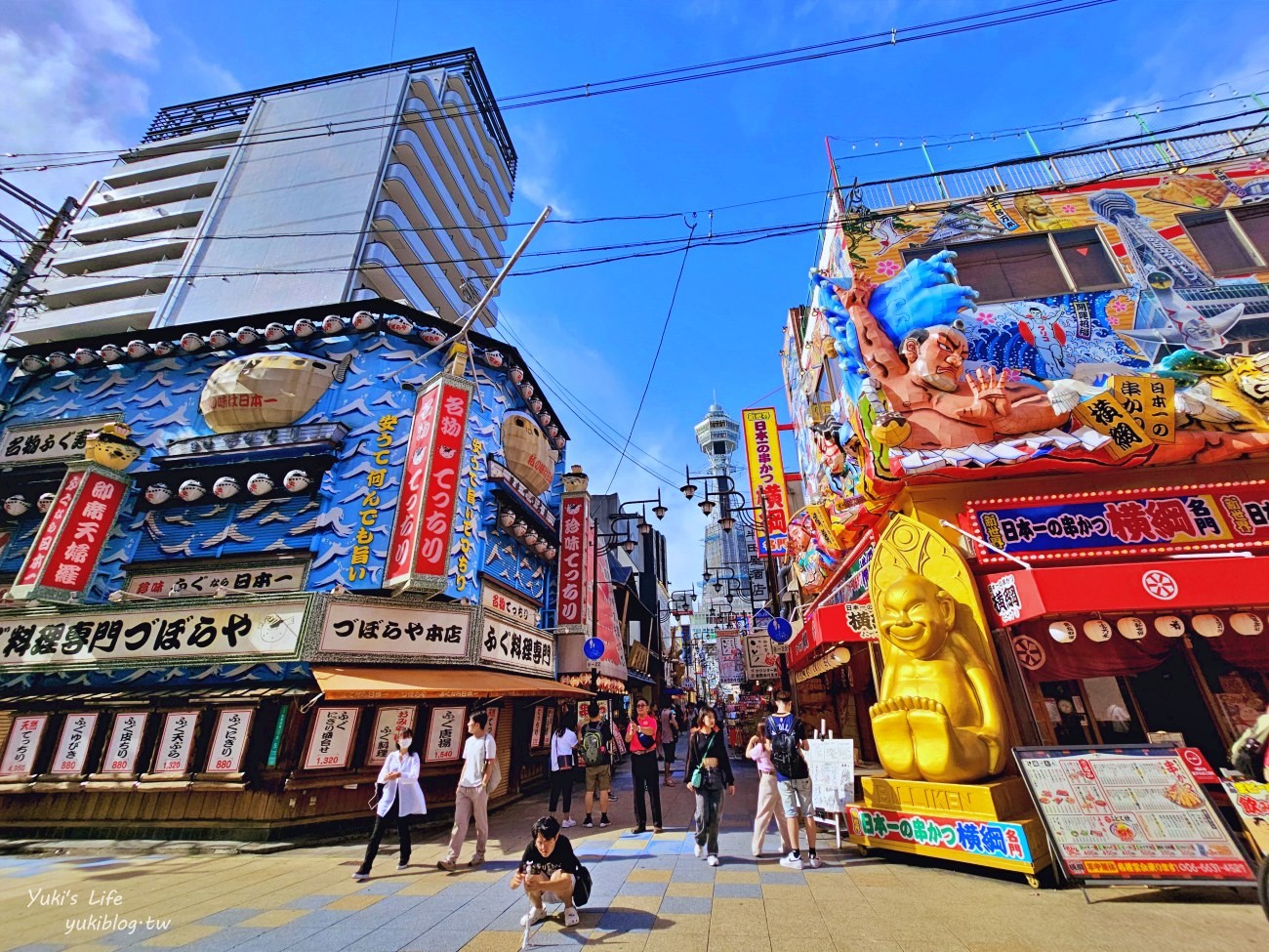 大阪景點》通天閣、新世界商店街，巨型招牌超好拍！大阪自由行推薦必訪景點 - yuki.tw