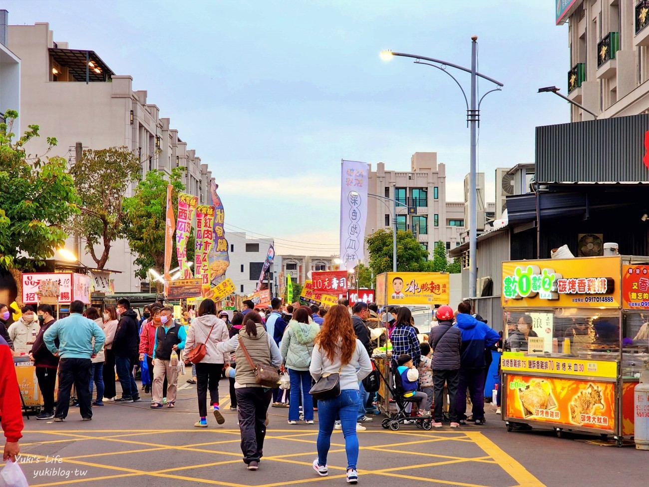 雲林斗六成功夜市，雲林週三週六熱鬧傳統夜市美食滿滿～好逛好吃好買！ - yuki.tw