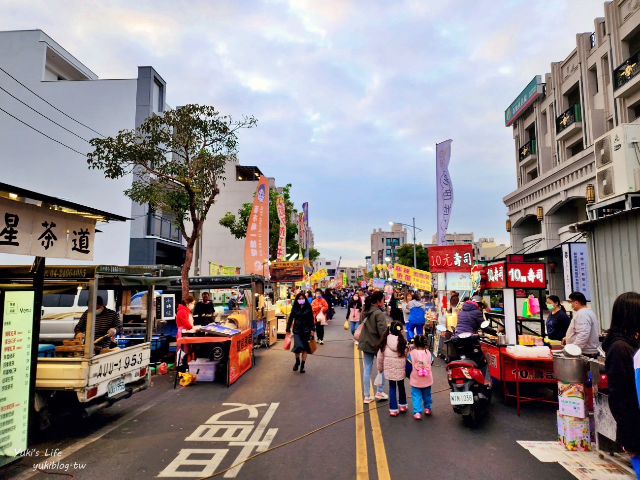 雲林斗六成功夜市，雲林週三週六熱鬧傳統夜市美食滿滿～好逛好吃好買！ - yuki.tw