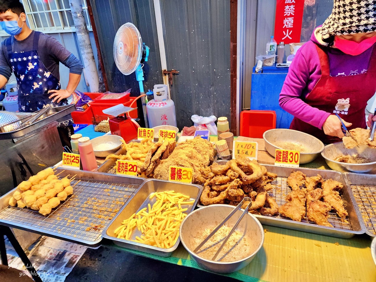 雲林斗六成功夜市，雲林週三週六熱鬧傳統夜市美食滿滿～好逛好吃好買！ - yuki.tw