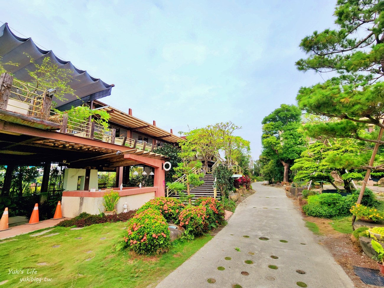 彰化田尾景觀餐廳》將園庭園咖啡，南洋風下午茶超好拍～ - yuki.tw