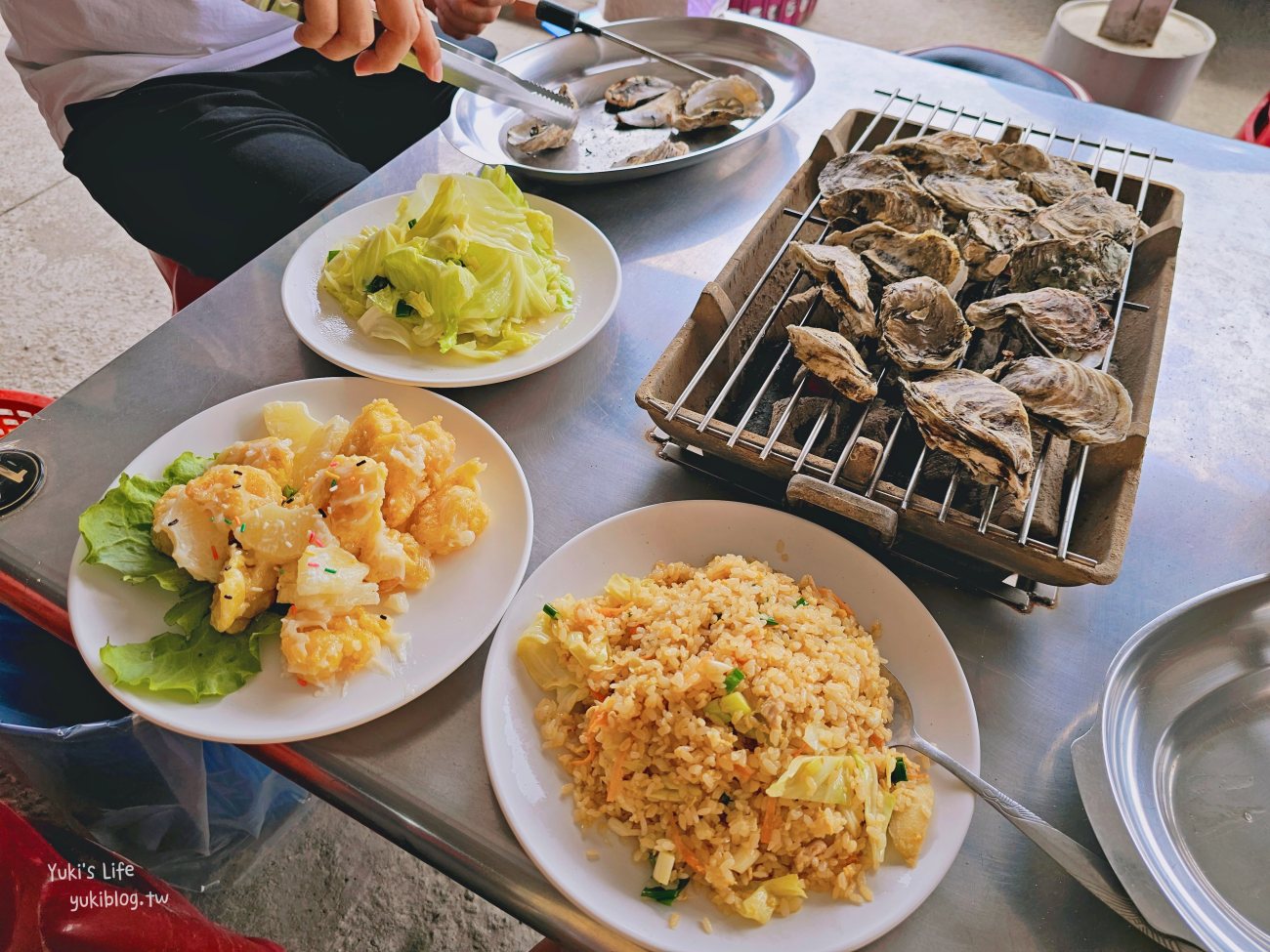 嘉義東石鮮蚵吃到飽|有夠鮮烤蚵吃到飽|一人只要200元鮮美蚵仔隨你吃~ - yuki.tw