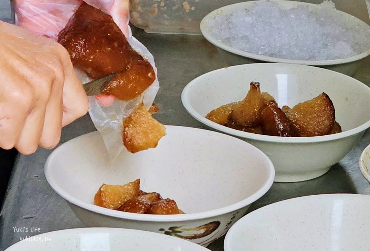 北港必吃特色美食「粳粽林」粳粽冰！雲林60年老店 古早味鹼粽挫冰 - yuki.tw