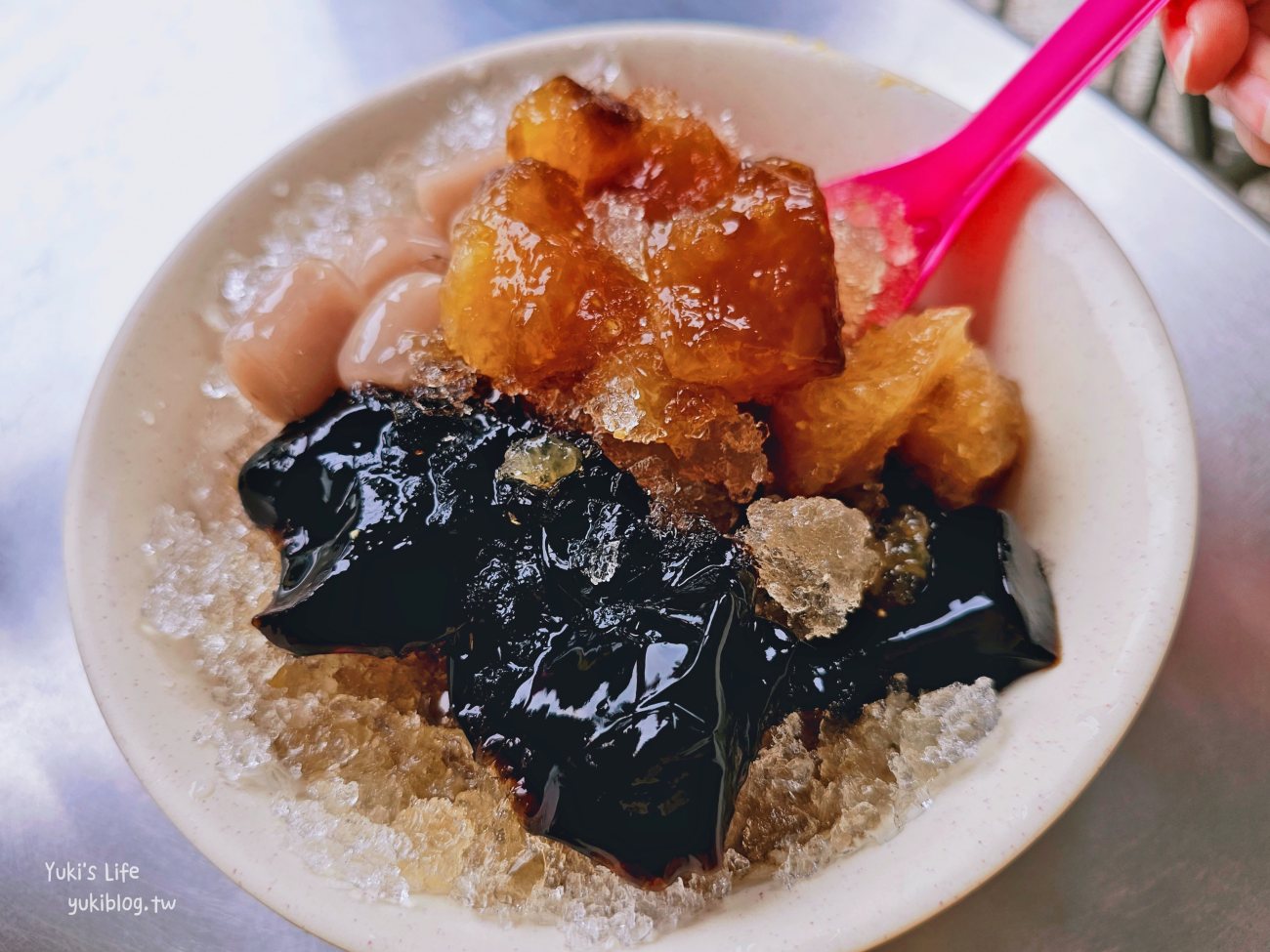 北港必吃特色美食「粳粽林」粳粽冰！雲林60年老店 古早味鹼粽挫冰 - yuki.tw