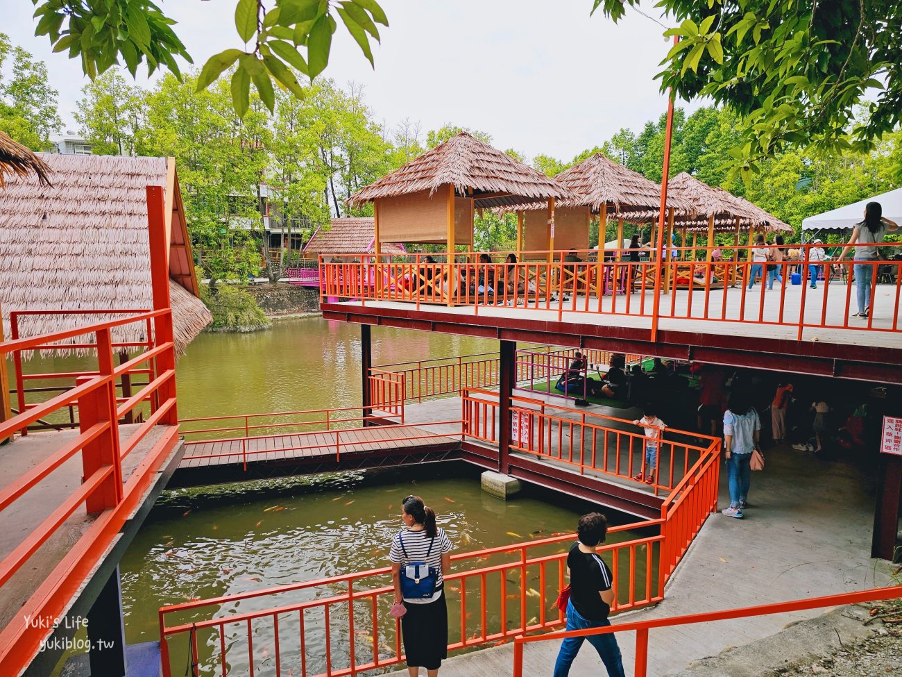 雲林景點》近水樓台湖畔森林咖啡，森林系峇里島風景觀餐廳~近期超火紅的新亮點！ - yuki.tw