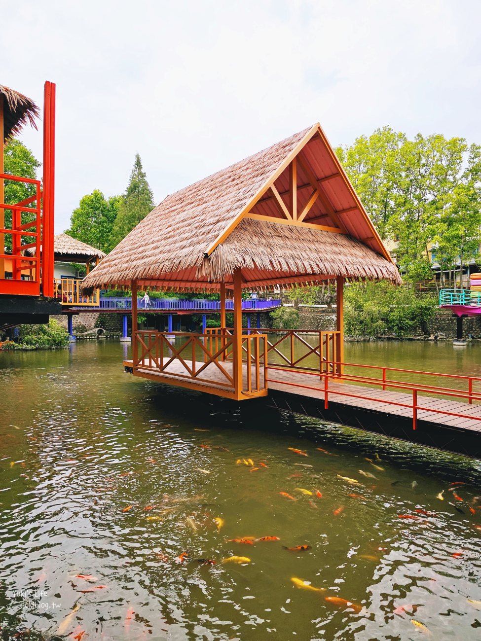 雲林景點》近水樓台湖畔森林咖啡，森林系峇里島風景觀餐廳~近期超火紅的新亮點！ - yuki.tw