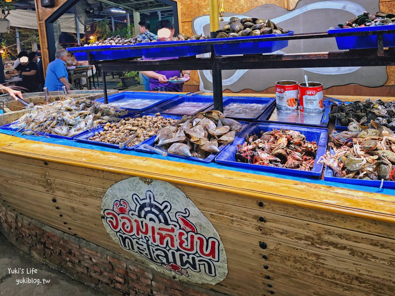 曼谷海鮮榴蓮吃到飽推薦【Mungkorn Seafood Sukhumvit】啤酒無限，還有龍蝦的高級Buffet - yuki.tw