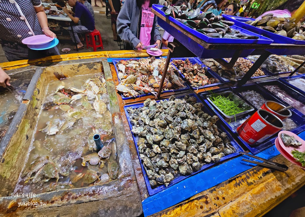 芭達雅海鮮吃到飽》一人429泰銖.泰國蝦海鮮燒烤吃到飽！熱食.烤肉.炸雞.飲料全都無限吃~ - yuki.tw