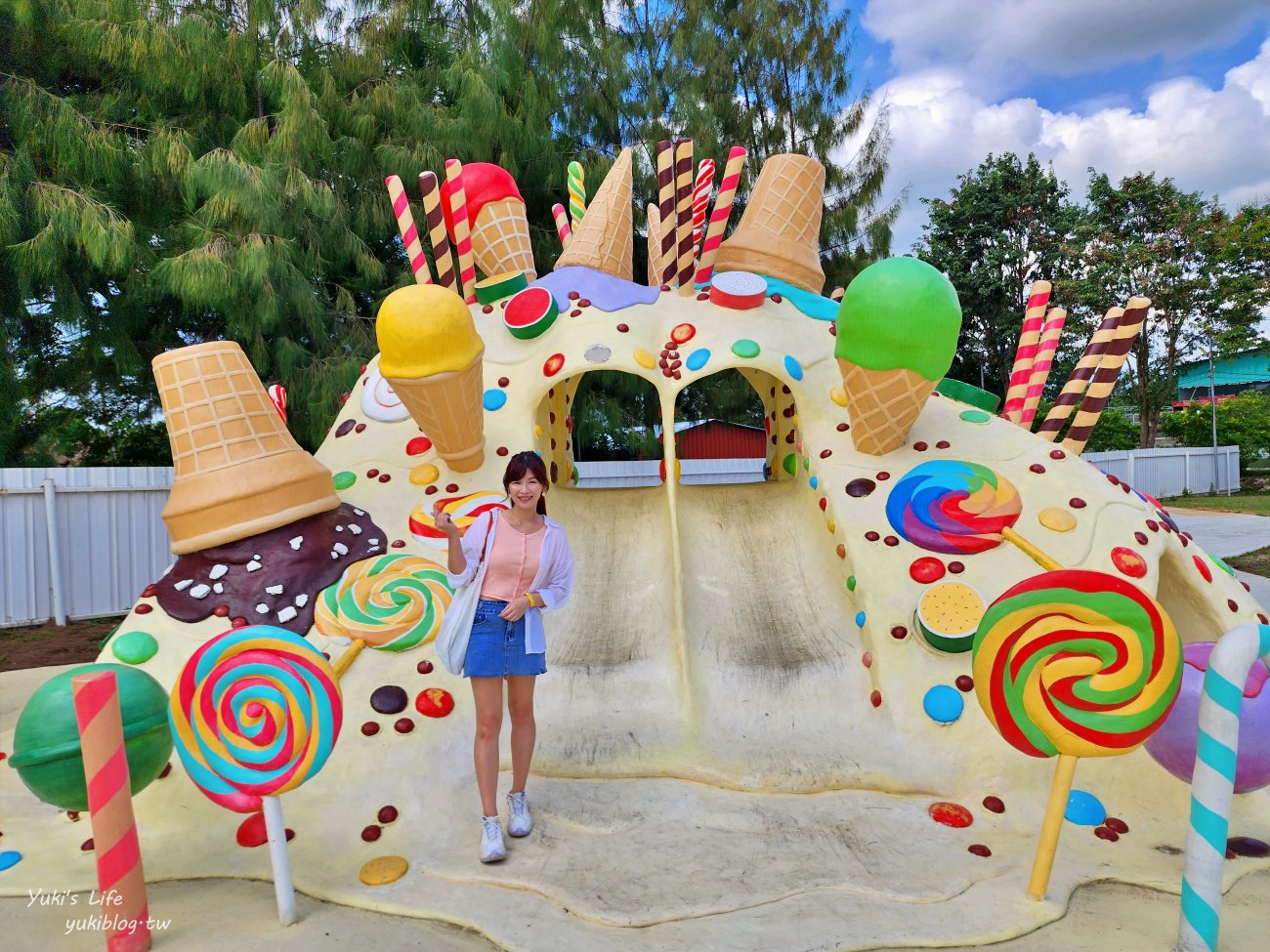 芭達雅景點》冰淇淋甜點樂園 GREAT&GRAND Sweet Destination，巨大夢幻甜點王國，門票心得分享 - yuki.tw