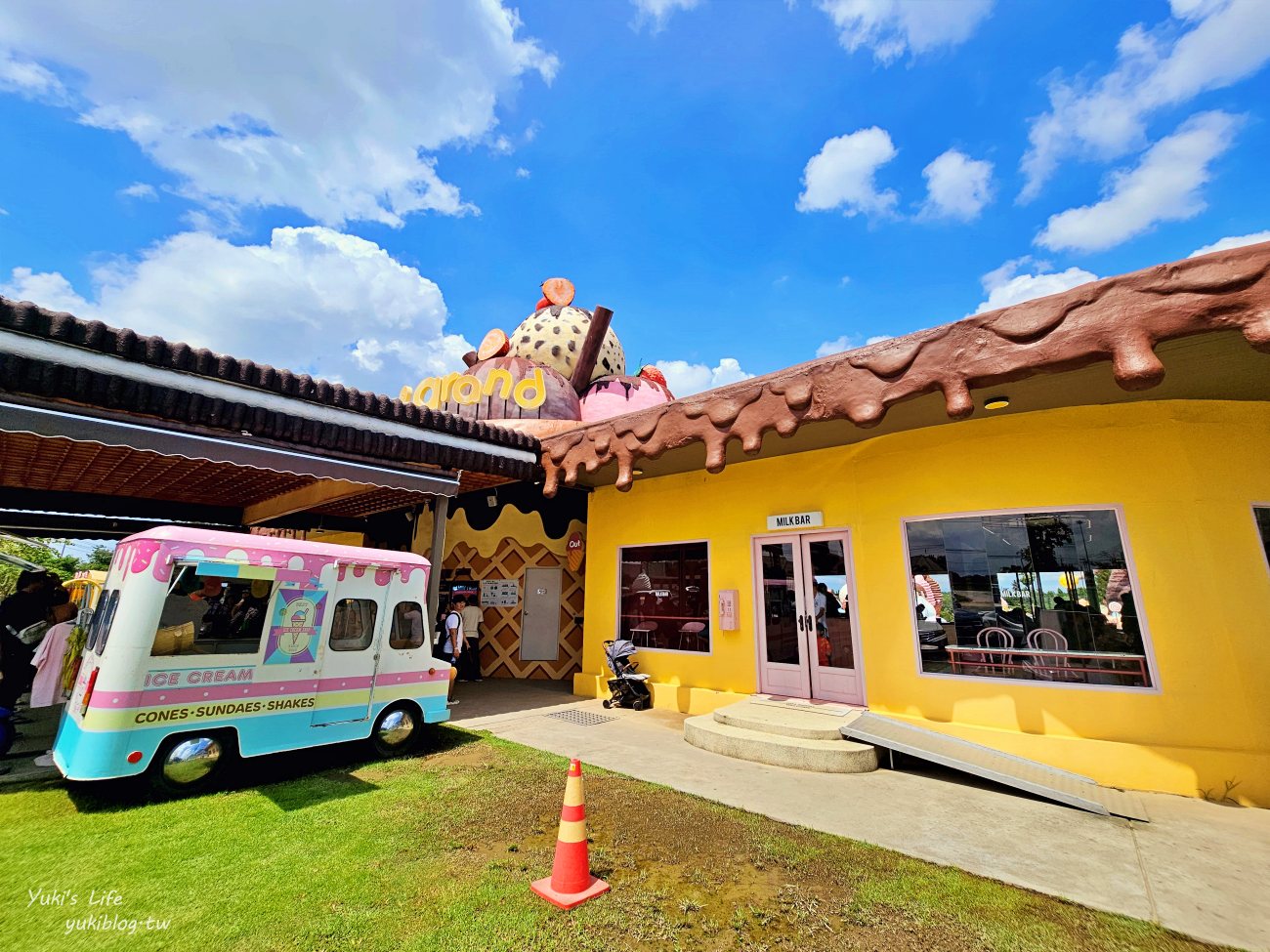 芭達雅景點》冰淇淋甜點樂園 GREAT&GRAND Sweet Destination，巨大夢幻甜點王國，門票心得分享 - yuki.tw