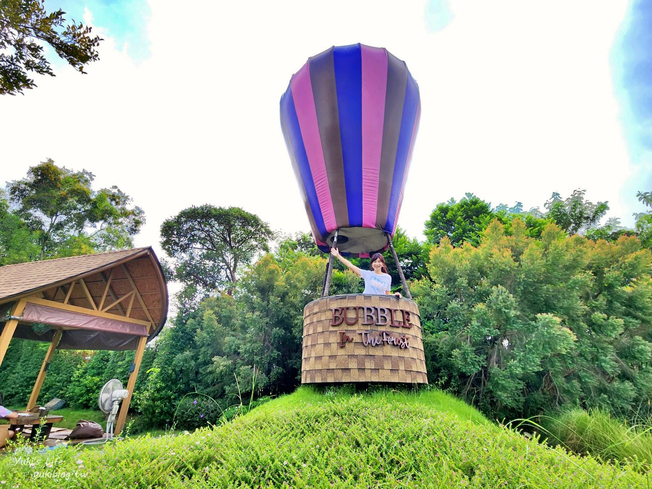 曼谷 Bubble in the Forest Cafe 網美咖啡廳，泰國小馬爾地夫~佛統府咖啡廳推薦必去! - yuki.tw