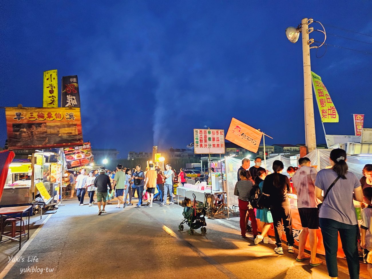 嘉義景點》嘉義大林夜市，星期一超熱鬧必吃夜市~美食一堆超推薦！ - yuki.tw