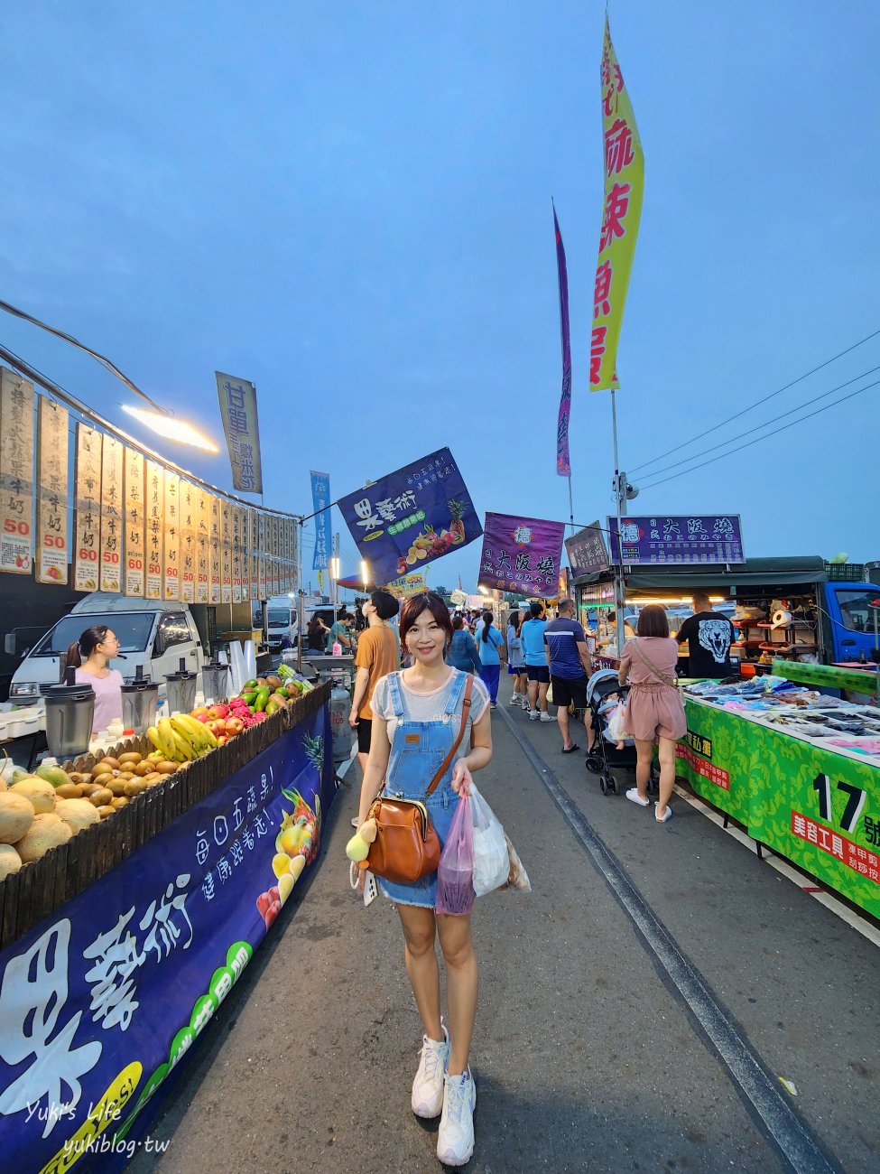 嘉義景點》嘉義大林夜市，星期一超熱鬧必吃夜市~美食一堆超推薦！ - yuki.tw