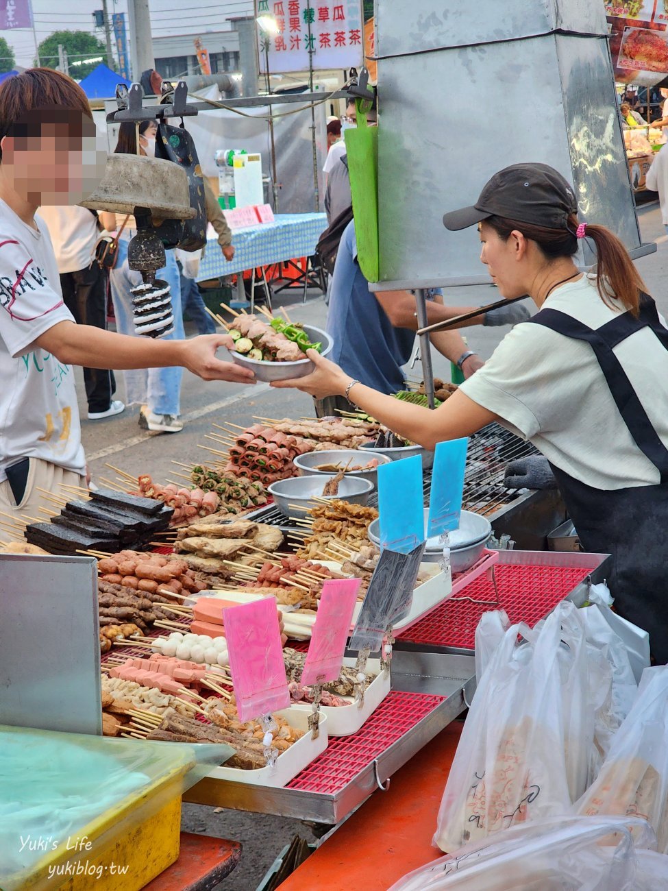 嘉義景點》嘉義大林夜市，星期一超熱鬧必吃夜市~美食一堆超推薦！ - yuki.tw