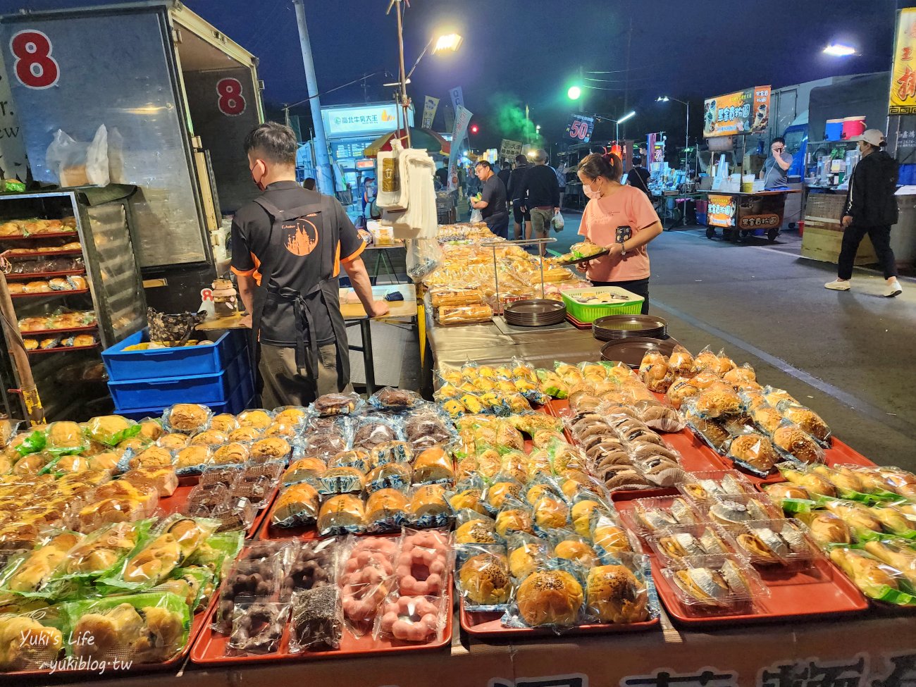 嘉義景點》嘉義大林夜市，星期一超熱鬧必吃夜市~美食一堆超推薦！ - yuki.tw