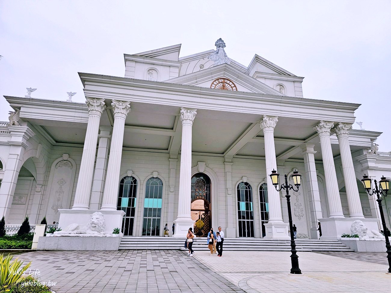 嘉義景點》蓋婭莊園(康倪時代美學生技園區)超美歐風希臘城堡，隨便拍都是大片 - yuki.tw