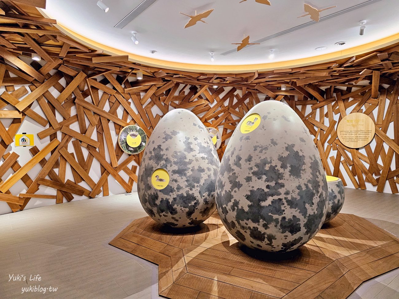 嘉義東石景點》鰲鼓濕地東石自然生態展示館，免費參觀，巨型鳥蛋太好拍！ - yuki.tw