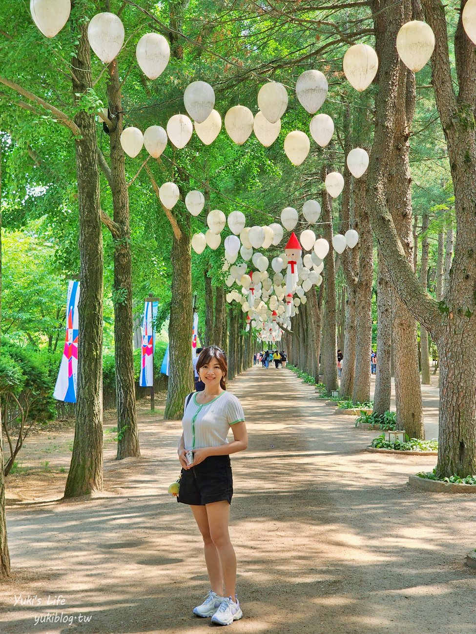 韓國景點|南怡島|韓劇熱愛取景勝地，漫步在水杉林間~享受自然之美 - yuki.tw