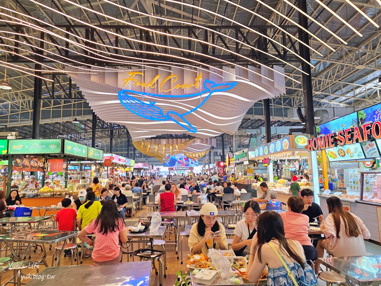 曼谷新景點【吞武里海鮮市場】冷氣放送吃米其林美食，超推薦的曼谷近郊市場！ - yuki.tw