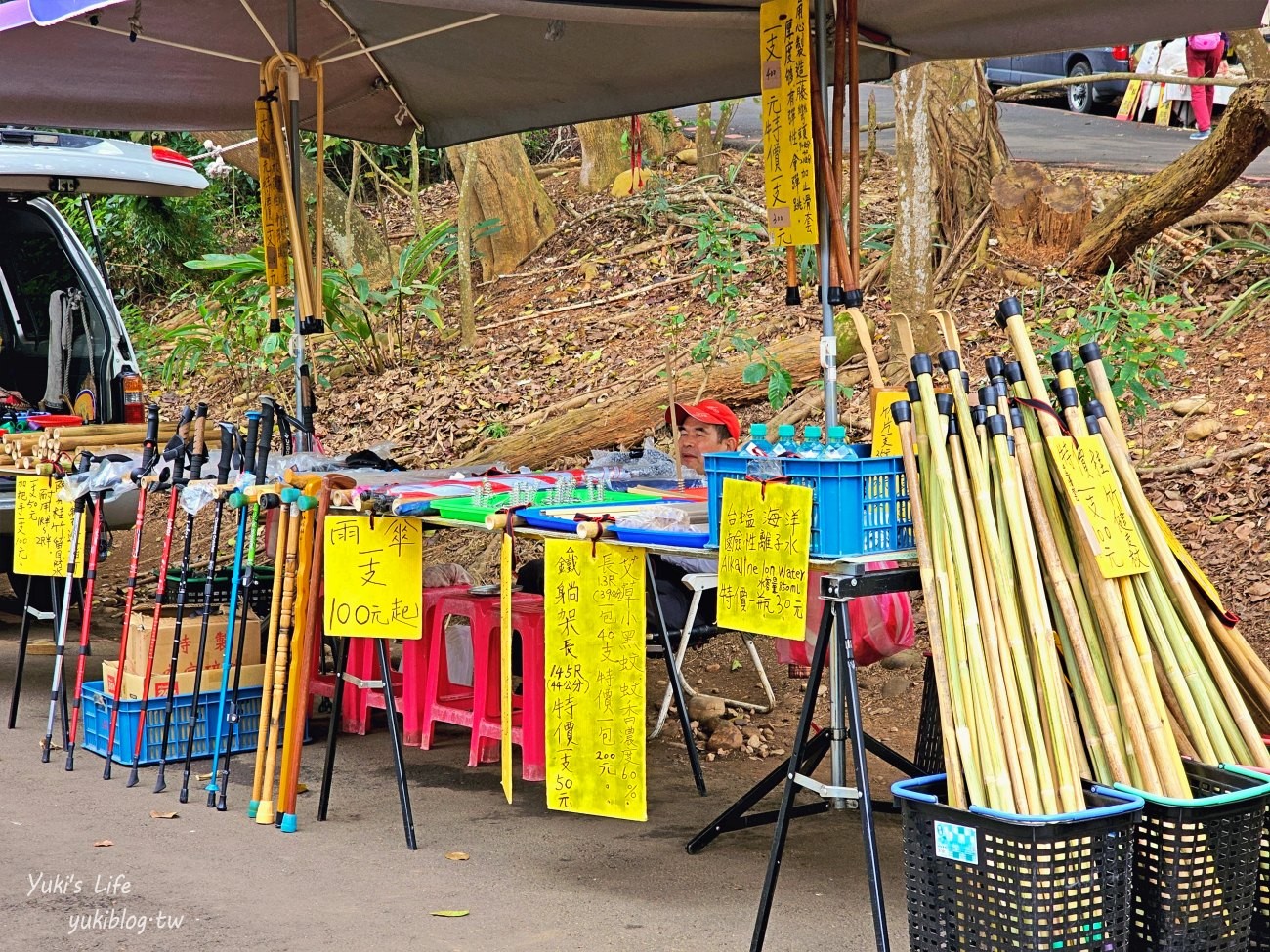 彰化景點【藤山步道】必吃美食愛玉蛋餅！散步逛農產藤山市集，菜價超便宜！ - yuki.tw