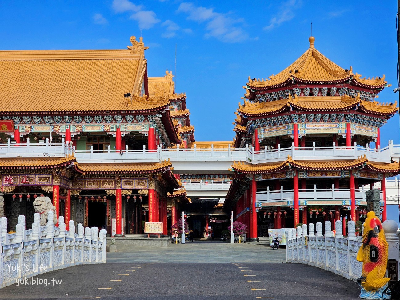 台南正統鹿耳門聖母廟～最新浪漫月老殿，雷雕姻緣燈超炫麗，脫單必朝聖！ - yuki.tw