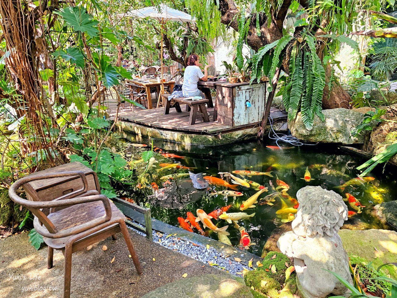 曼谷網美咖啡廳【Baan Suan Sathon】超浪漫森林系雨林風格~來當仙女
