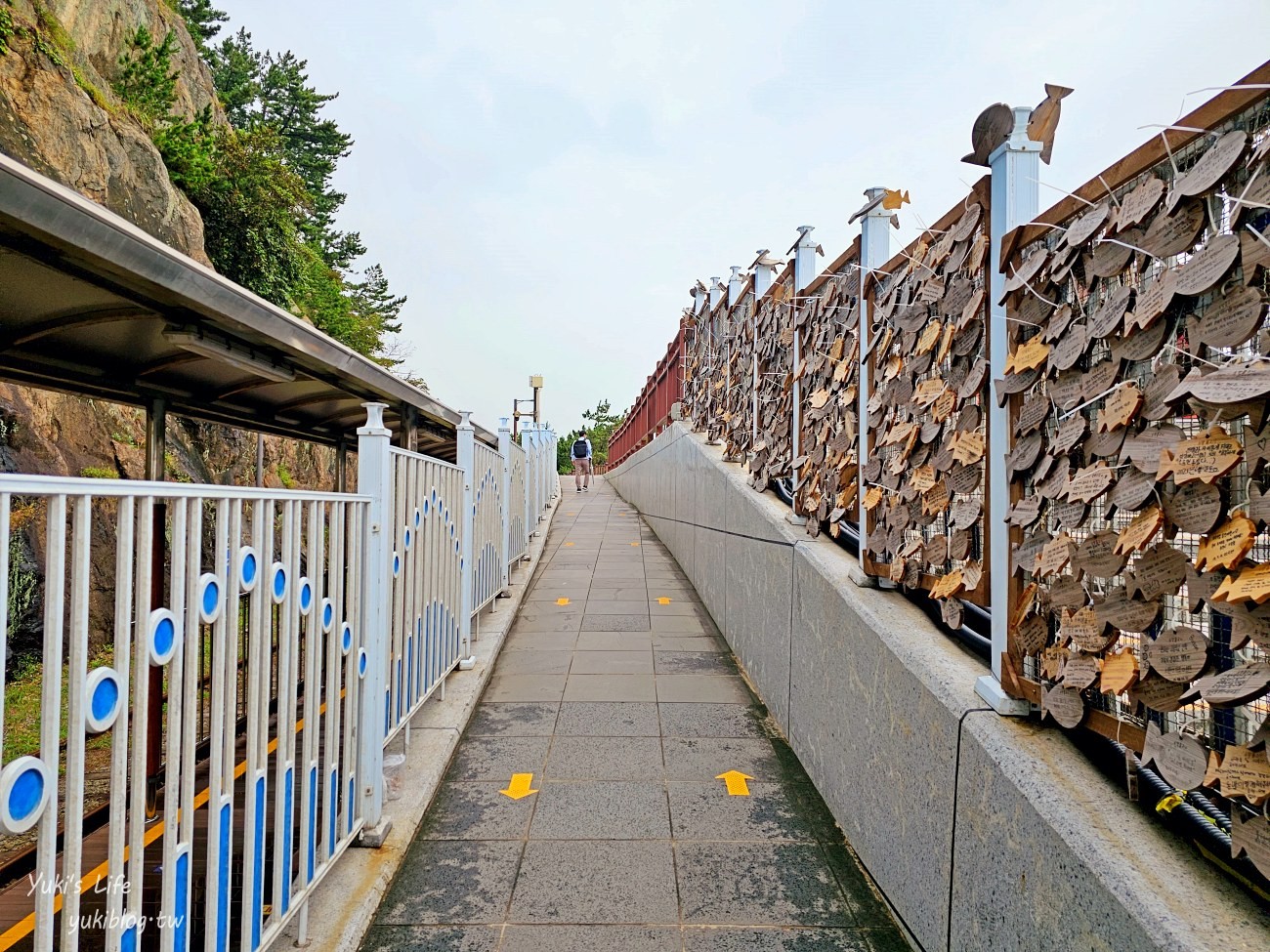 釜山海雲台必玩景點┃藍線公園膠囊列車&青沙浦天空步道 - yuki.tw