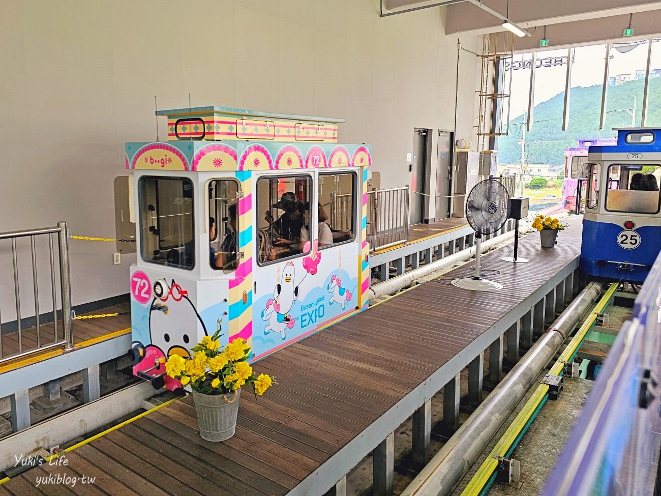 釜山海雲台必玩景點┃藍線公園膠囊列車&青沙浦天空步道 - yuki.tw