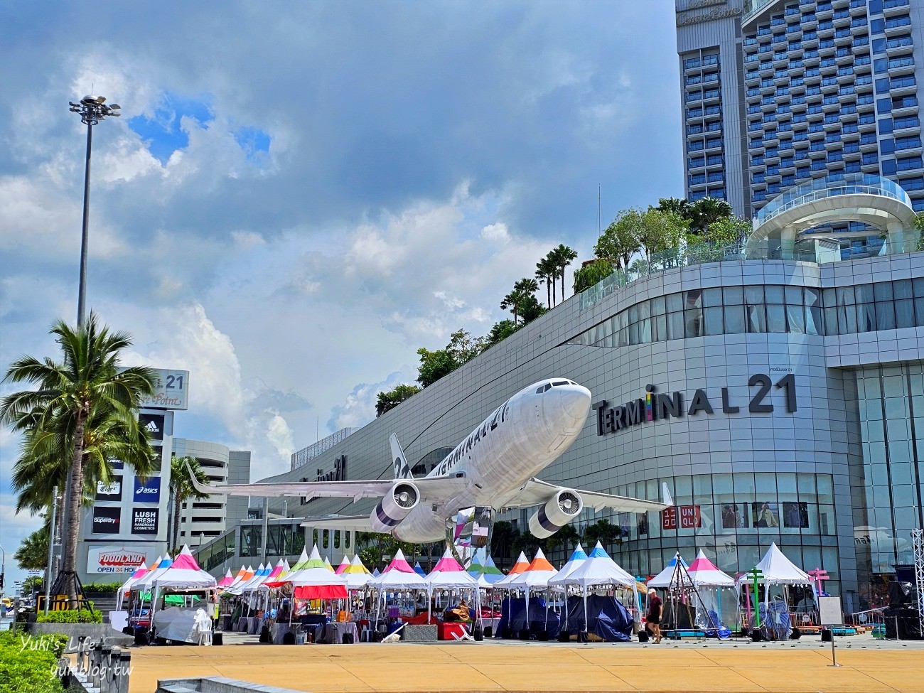 【芭達雅景點】Terminal 21環遊世界主題百貨，整架飛機超吸睛，銅板價美食街必吃爆 - yuki.tw