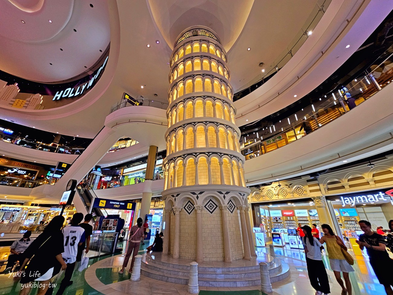 【芭達雅景點】Terminal 21環遊世界主題百貨，整架飛機超吸睛，銅板價美食街必吃爆 - yuki.tw