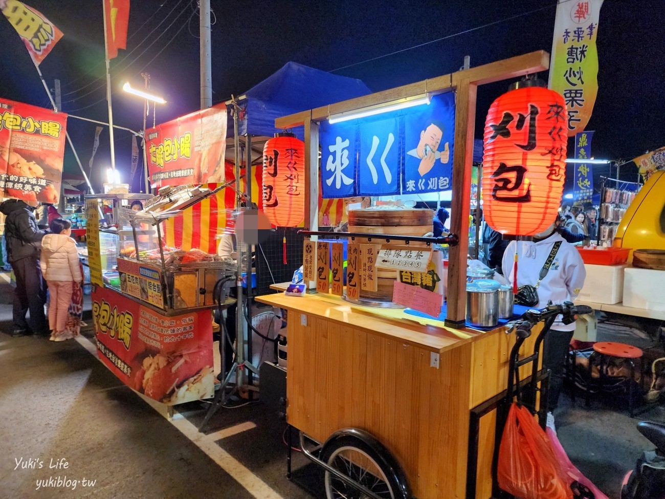 嘉義景點》嘉義市湖美夜市，週三週五週六營業，來去最新開幕夜市吃吃喝喝 - yuki.tw