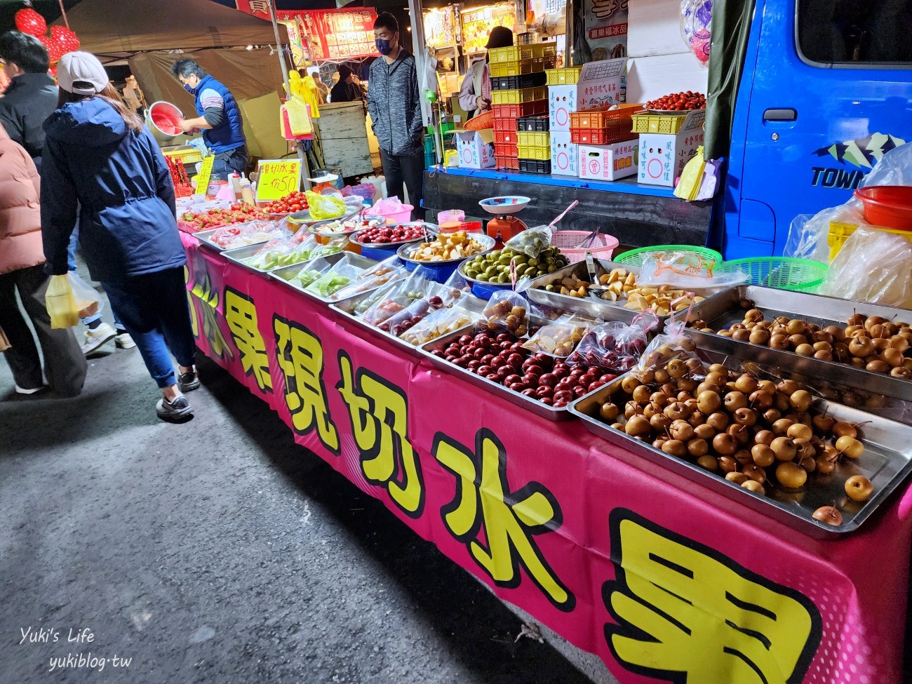 嘉義景點》嘉義市湖美夜市，週三週五週六營業，來去最新開幕夜市吃吃喝喝 - yuki.tw