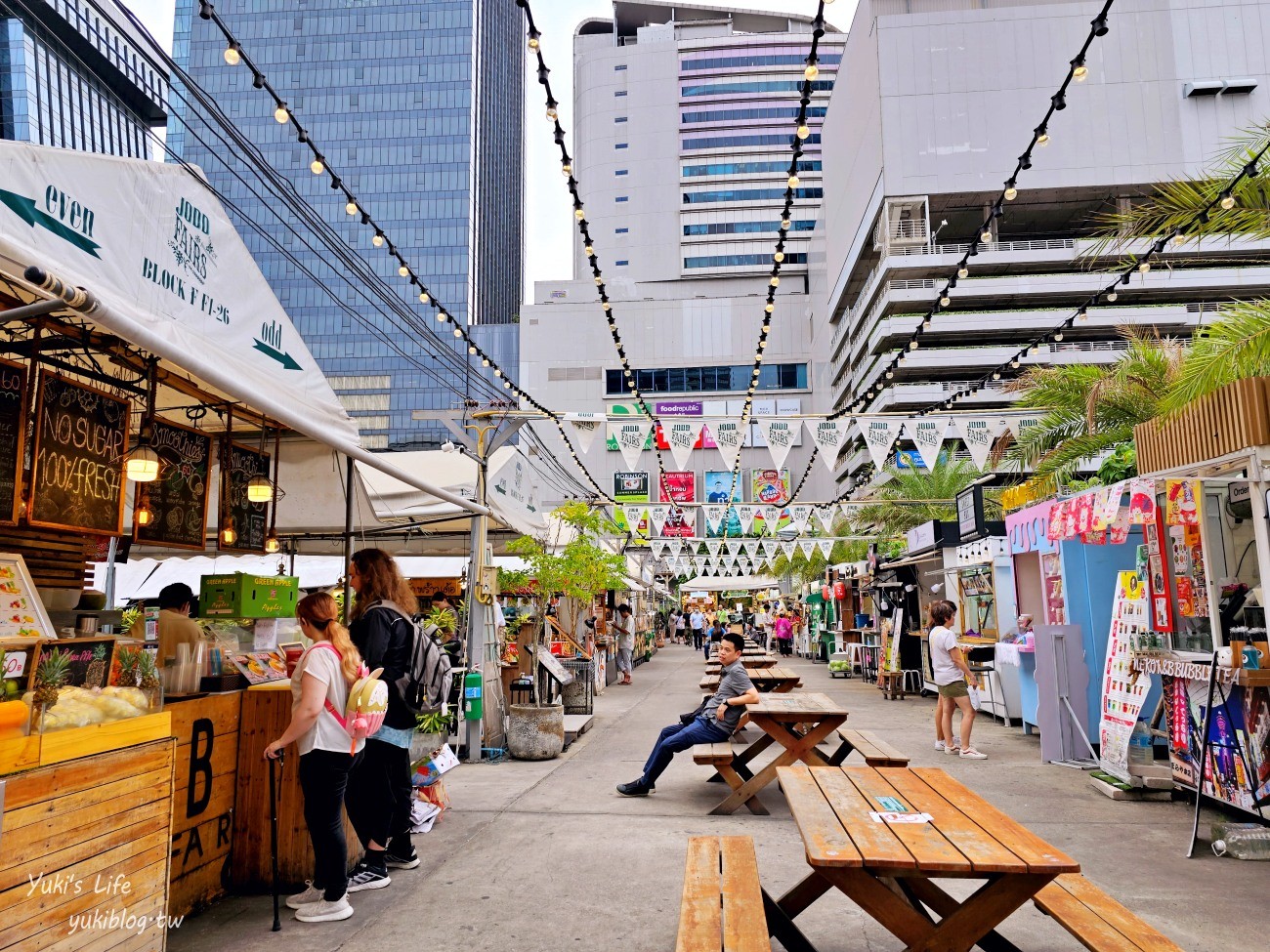 【曼谷自由行】曼谷人氣夜市推薦，六大必去夜市攻略(交通&營業資訊) - yuki.tw