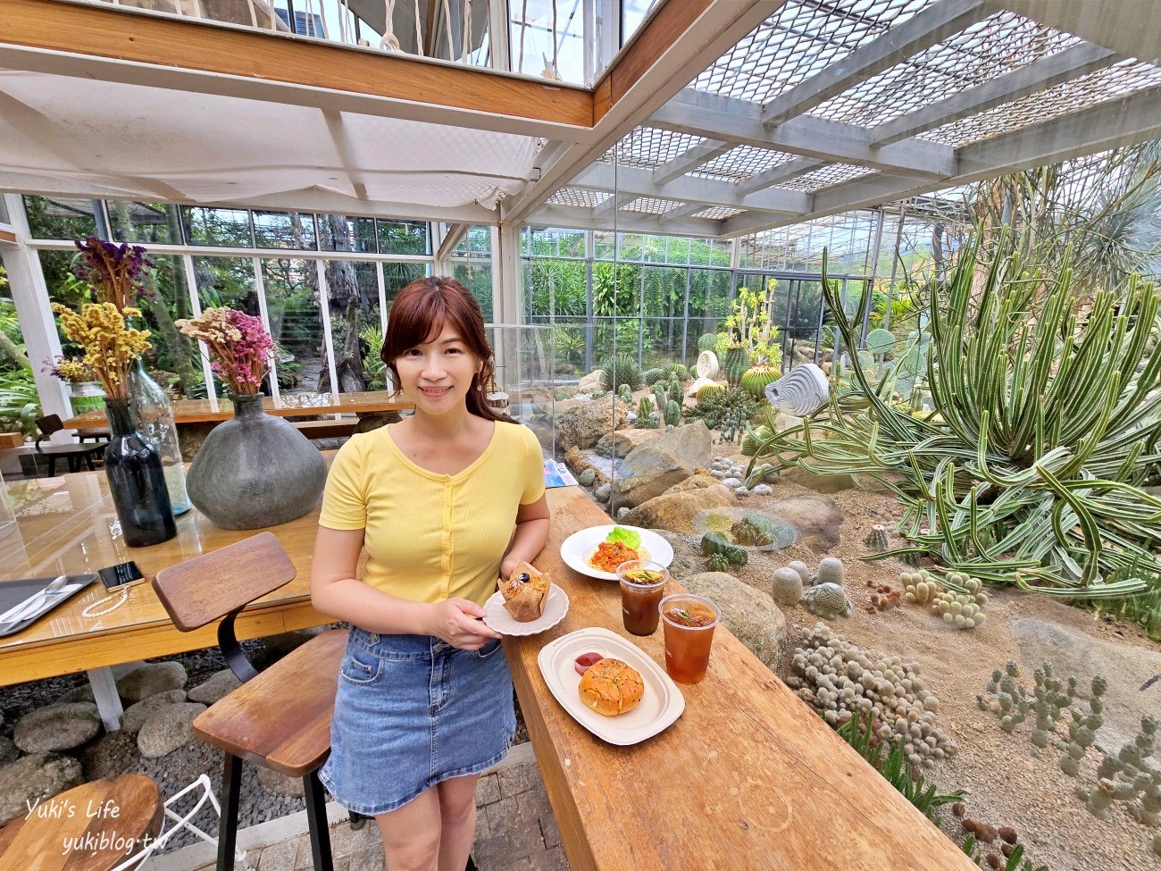 曼谷網美咖啡廳【Botanist activity space and cafe】療癒綠植仙人掌.可愛動物.連兒童遊戲區都有~ - yuki.tw