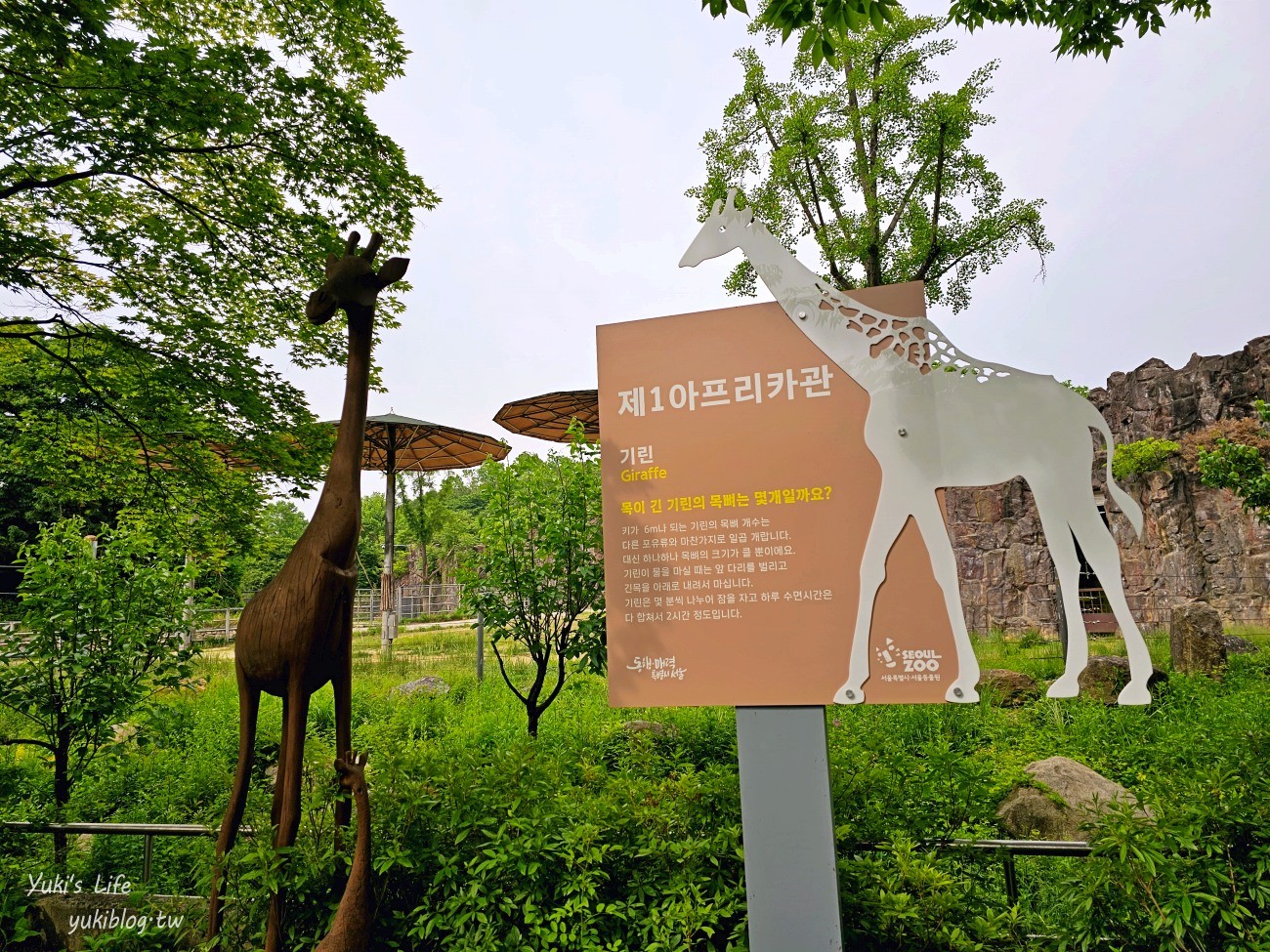 首爾親子景點推薦》首爾動物園～必搭空中纜車太刺激！超大動物園~ - yuki.tw