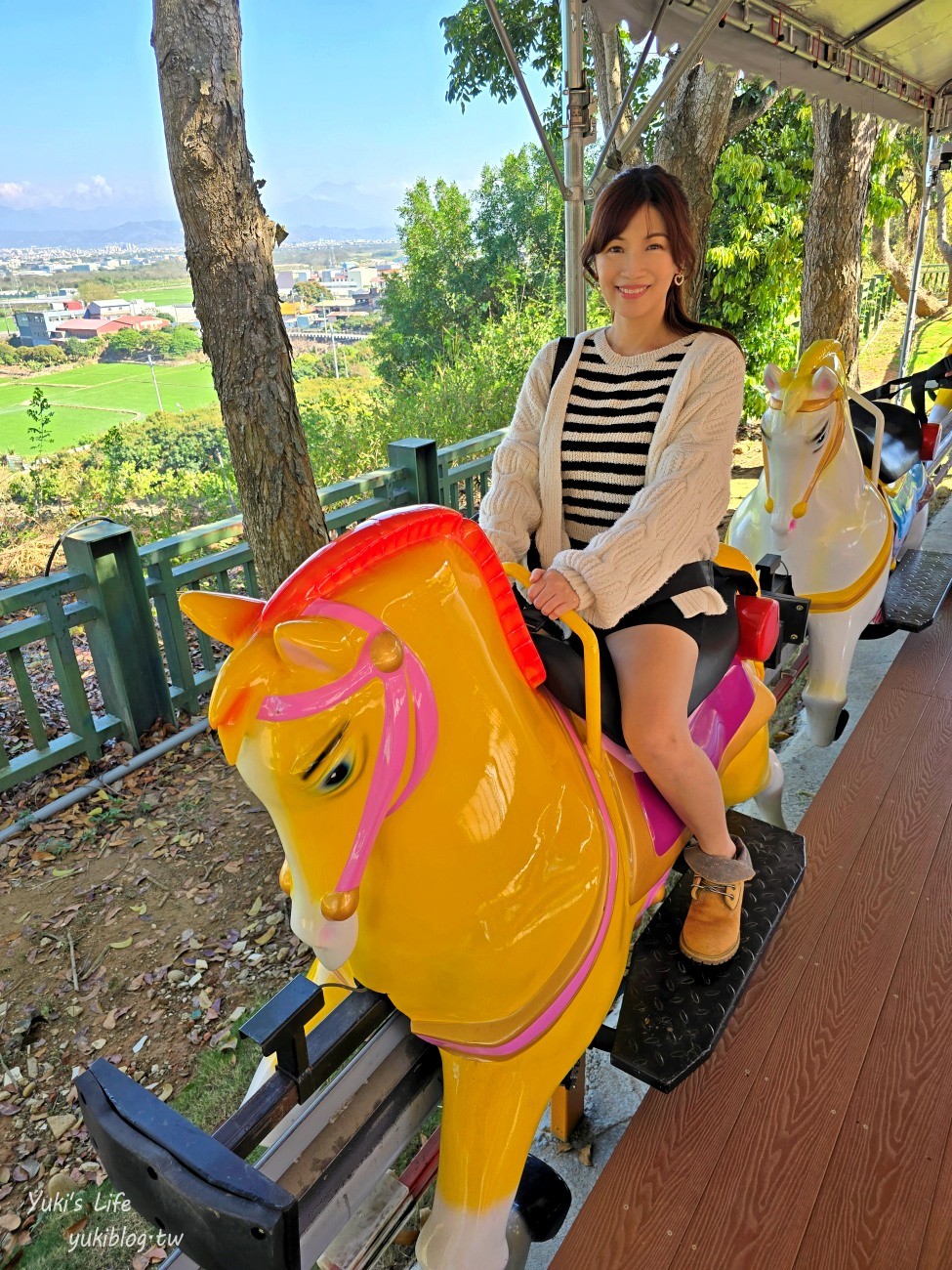 彰化親子景點》古生物奇幻樂園，最新恐龍主題遊樂園！恐龍射擊、飛天馬車太刺激！ - yuki.tw