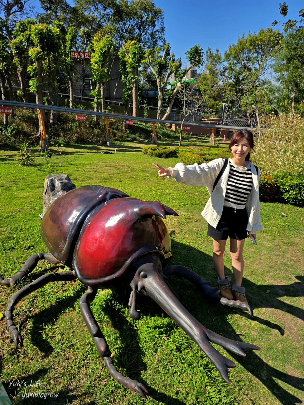 彰化親子景點》古生物奇幻樂園，最新恐龍主題遊樂園！恐龍射擊、飛天馬車太刺激！ - yuki.tw