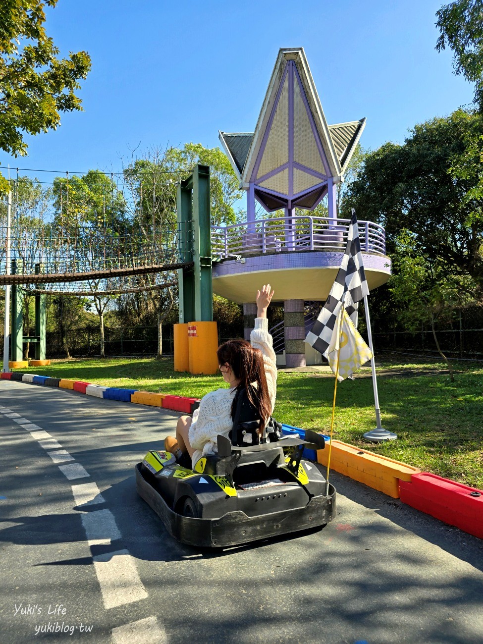 彰化親子景點》古生物奇幻樂園，最新恐龍主題遊樂園！恐龍射擊、飛天馬車太刺激！ - yuki.tw