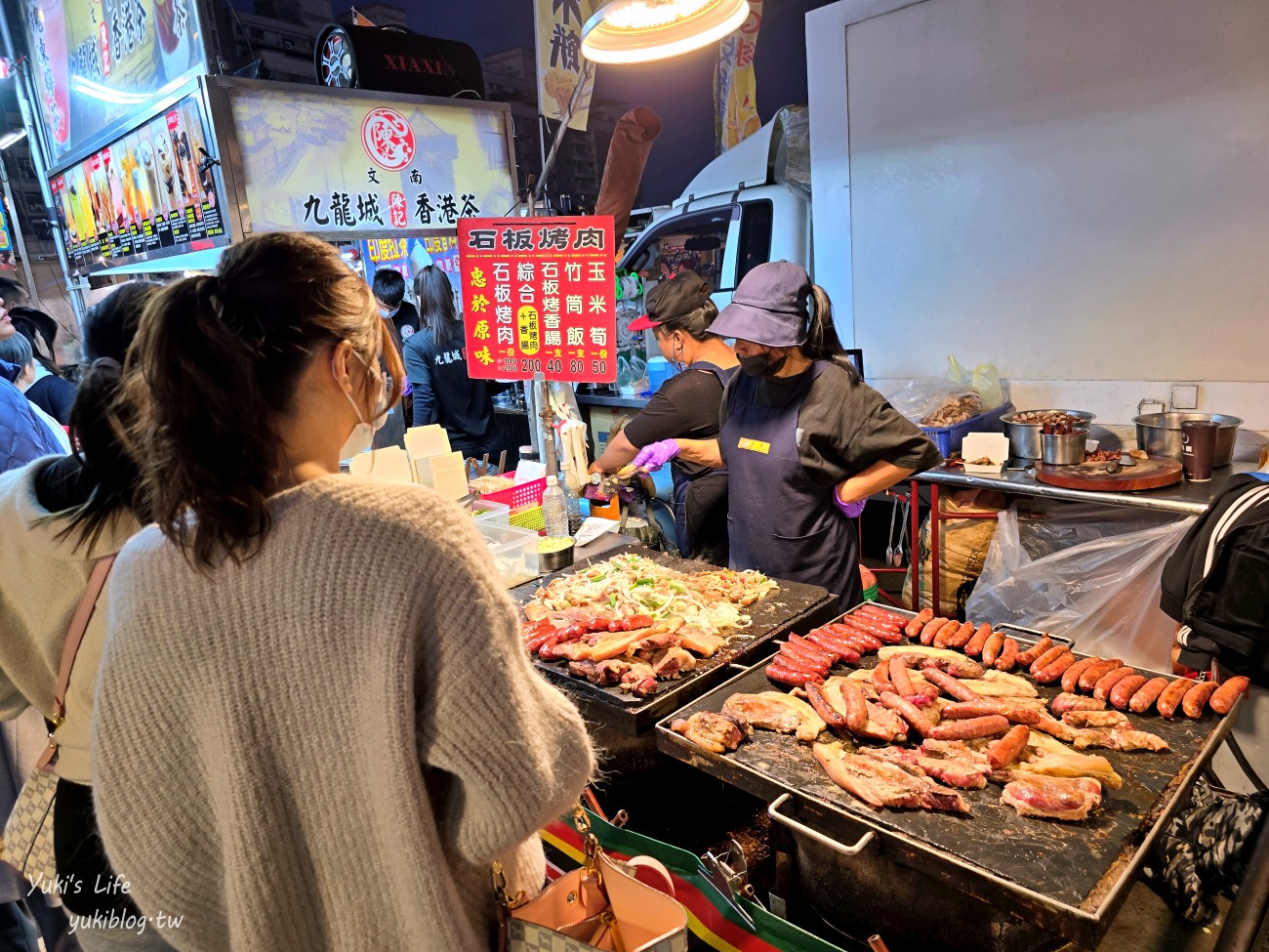 台中景點推薦》旱溪夜市必吃美食全攻略，一週營業4天 - yuki.tw