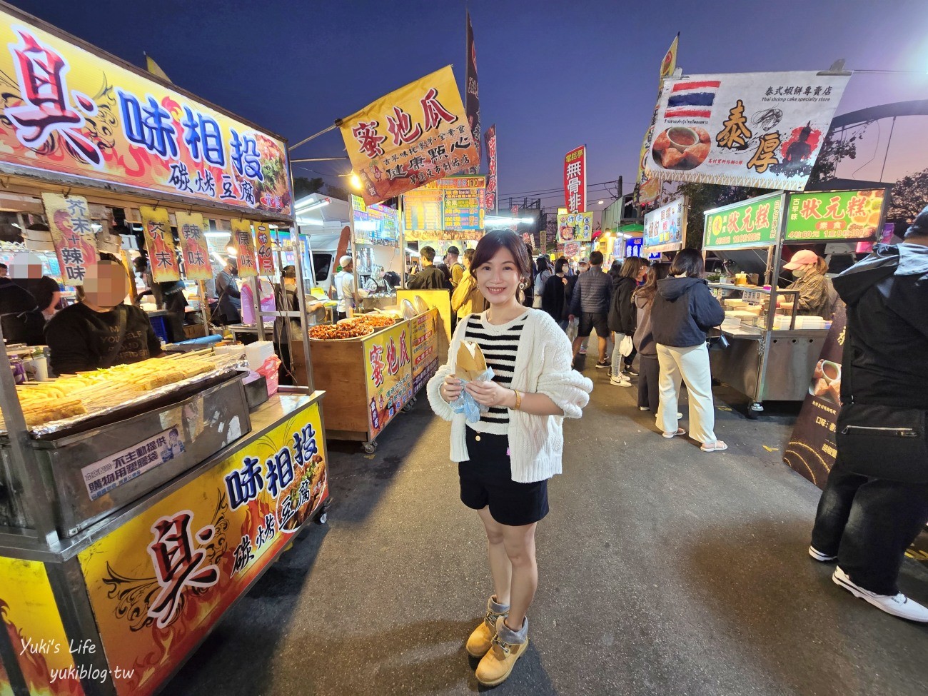 台中景點推薦》旱溪夜市必吃美食全攻略，一週營業4天 - yuki.tw