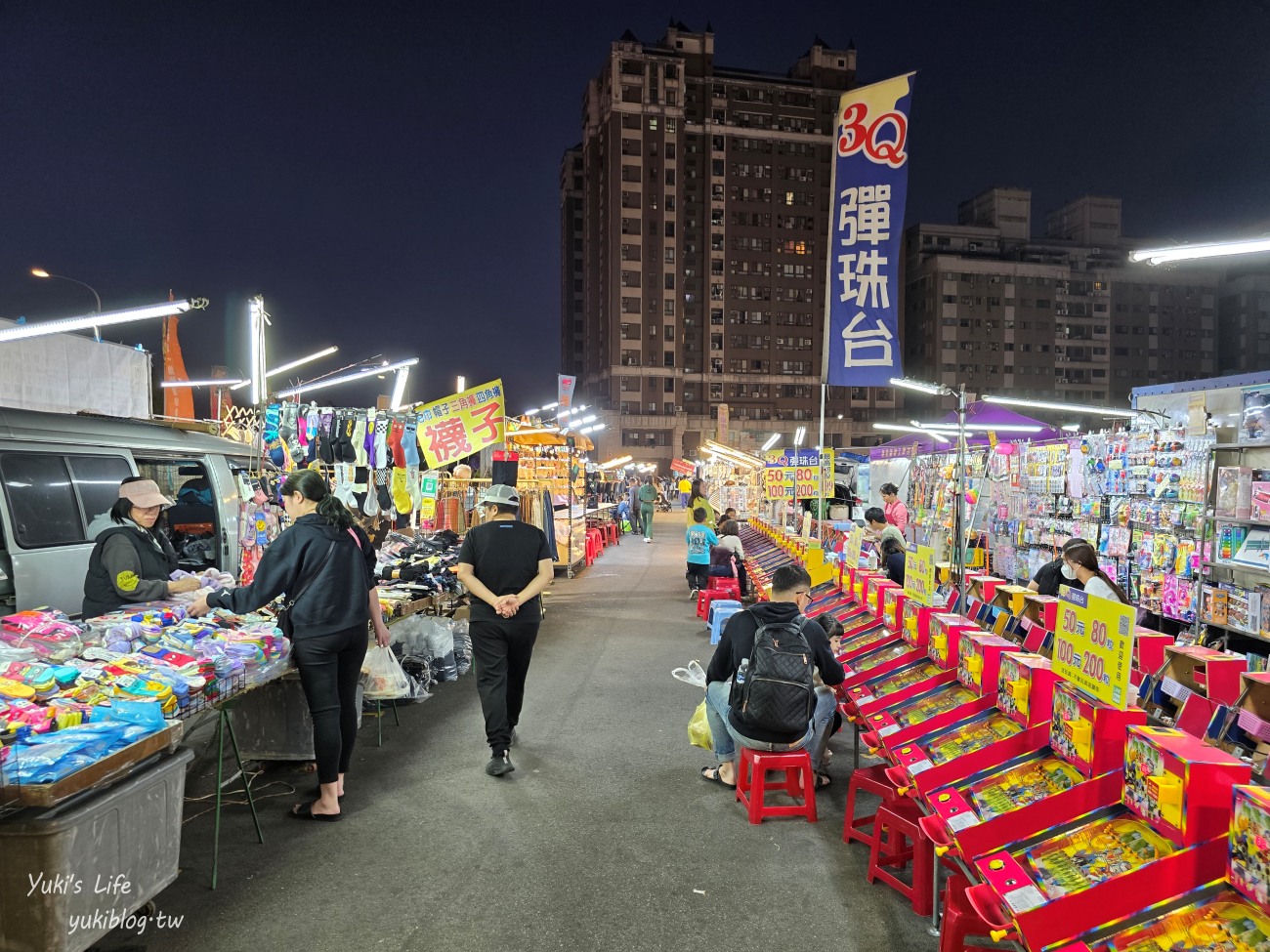 台中景點推薦》旱溪夜市必吃美食全攻略，一週營業4天 - yuki.tw