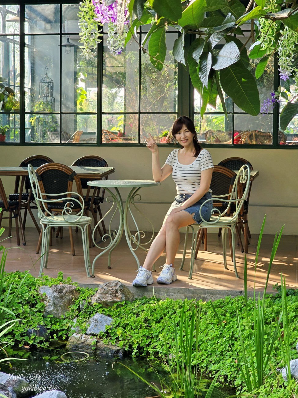 曼谷網美咖啡廳【Ternajachob Cafe】浪漫歐風花園，來拍森林系美照 - yuki.tw
