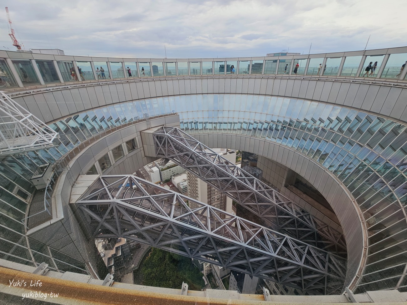 大阪梅田景點：梅田藍天大廈 空中庭園展望台(大阪周遊卡免費景點) - yuki.tw