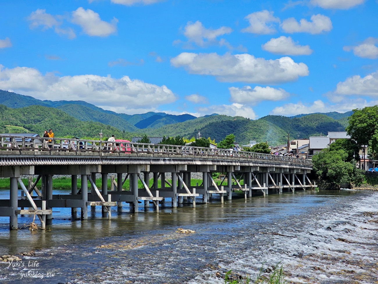 京都必遊景點》嵐山商店街，悠閒一日遊~必吃美食鯛魚燒.米菲兔麵包店 - yuki.tw