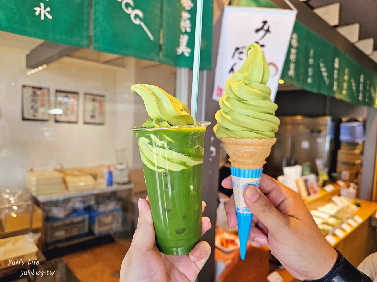 京都必遊景點》嵐山商店街，悠閒一日遊~必吃美食鯛魚燒.米菲兔麵包店 - yuki.tw